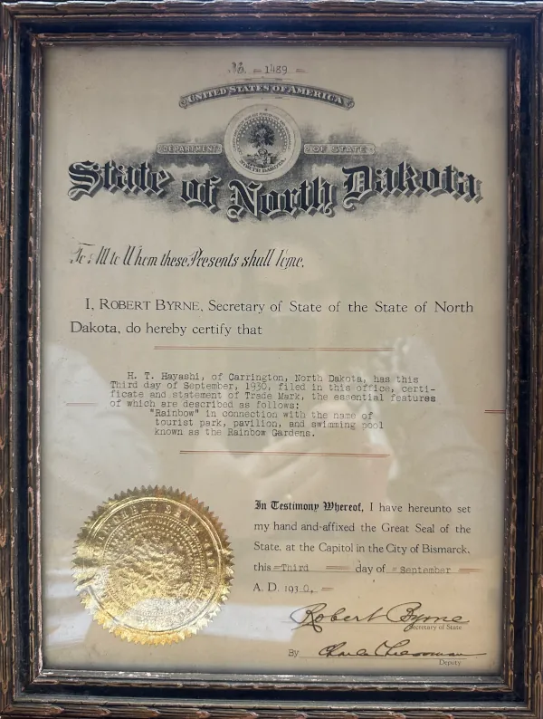 Hayashi's U.S. citizenship