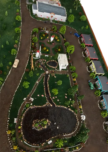 project designed for carrington rainbow gardens